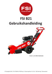 FSI B21 Gebruikershandleiding