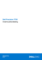 Dell Precision 7730 Onderhoudshandleiding