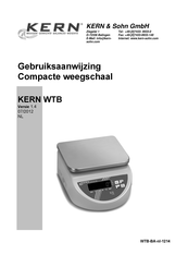 KERN WTB 1,5K0.5IPM Gebruiksaanwijzing