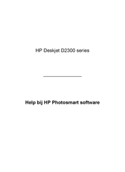 HP Deskjet D2300 Series Helpgids