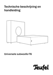 Teufel T6 Handleiding