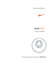 Philips Nike psa[cd12 Producthandleiding