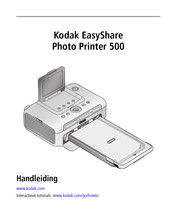 Kodak EasyShare Photo Printer 500 Handleiding