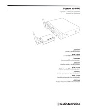 Audio-Technica ATW-1312 Installatie En Bediening