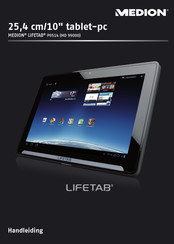 Medion LIFETAB P9514 Handleiding