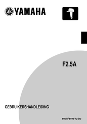 Yamaha F25A Gebruikershandleiding