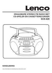 LENCO SCD-420 Handleiding