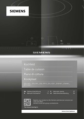 Siemens ET6 FEP1 Series Gebruikershandleiding