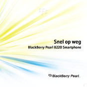 Blackberry Pearl 8220 Snel Aan De Slag