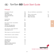 TomTom GO Snelstartgids