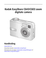 Kodak EasyShare C643 Handleiding