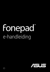 ASus Fonepad Handleiding