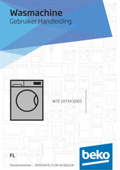 Beko WTE 10734 XDOS Gebruikershandleiding