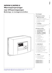 Stiebel Eltron WPMS II Bedienings- En Montagehandleiding