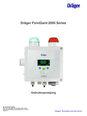 Dräger PointGard 27 0 IR Remote Series Gebruiksaanwijzing