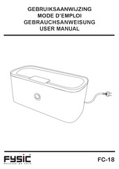 Fysic FC-18 Gebruiksaanwijzing