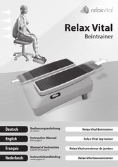 RelaxVital 1288 Instructiehandleiding