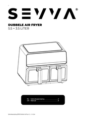 SEVVA Dubbele Air Fryer Gebruiksaanwijzing