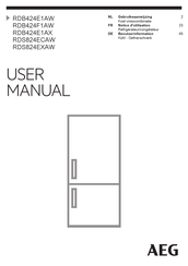 AEG RDB424F1AW Gebruiksaanwijzing