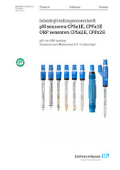 Endress+Hauser CPS 2E Series Bedieningsvoorschrift