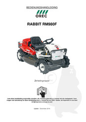 OREC RABBIT RM980F Handleiding