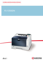 Kyocera ECOSYS FS-1350DN Gebruikershandleiding