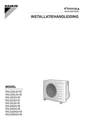 Daikin RXLG35K3V1B Installatiehandleiding