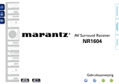 Marantz NR1604 Gebruiksaanwijzing