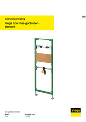 Viega Eco Plus 8159 Gebruiksaanwijzing