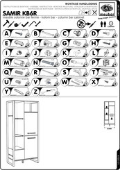 meubar SAMIR KB6R Montagehandleiding