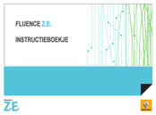 Renault KANGOO Z.E. 2012 Instructieboekje