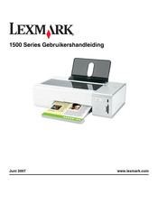 Lexmark 1500 Series Gebruikershandleiding