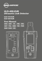 Beha-Amprobe ULD-410-EUR Gebruikershandleiding