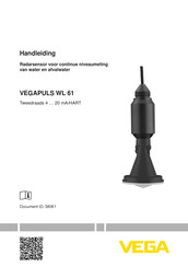 Vega VEGAPULS WL 61 Handleiding