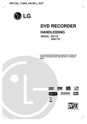 LG DR175 Handleiding