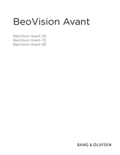 Bang & Olufsen BeoVision Avant-55 Gebruikershandleiding