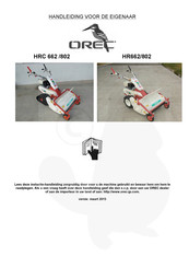 OREC HR662/802 Handleiding