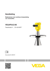 Vega VEGAPULS 66 Handleiding