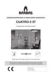 barbas CUATRO-3 57 Gebruiksaanwijzing