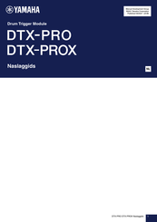 Yamaha DTX-PRO Naslaggids