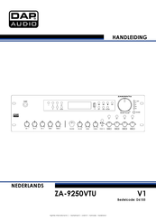 DAP Audio D6155 Handleiding