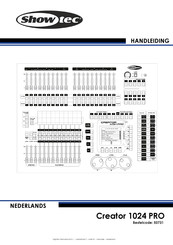 SHOWTEC Creator 1024 PRO Handleiding