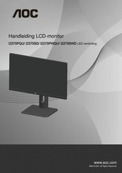 AOC I2375SD Handleiding