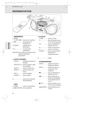 Philips AZ1035/05 Gebruiksaanwijzing