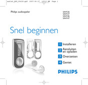 Philips SA4146 Snelgids