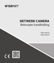 Wisenet ONV-9081R Beknopte Handleiding