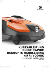 Husqvarna AUTOMOWER 520 Beknopte Handleiding