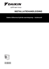 Daikin Altherma EVLQ08CAV3 Installatiehandleiding