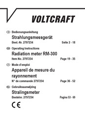 VOLTCRAFT RM-300 Gebruiksaanwijzing