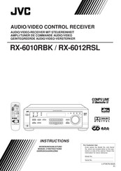 JVC RX-6010RBK Gebruiksaanwijzing